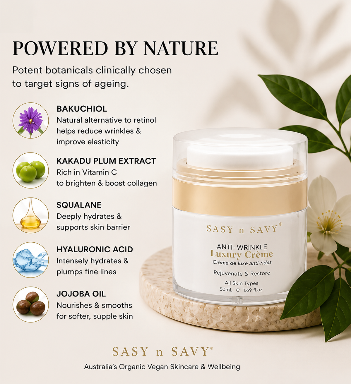 Anti-Wrinkle Luxury Creme 50mL
