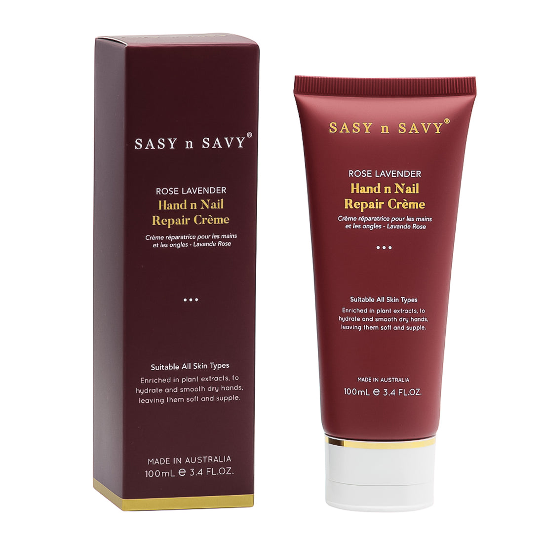Rose Lavender Hand n Nail Repair Crème
