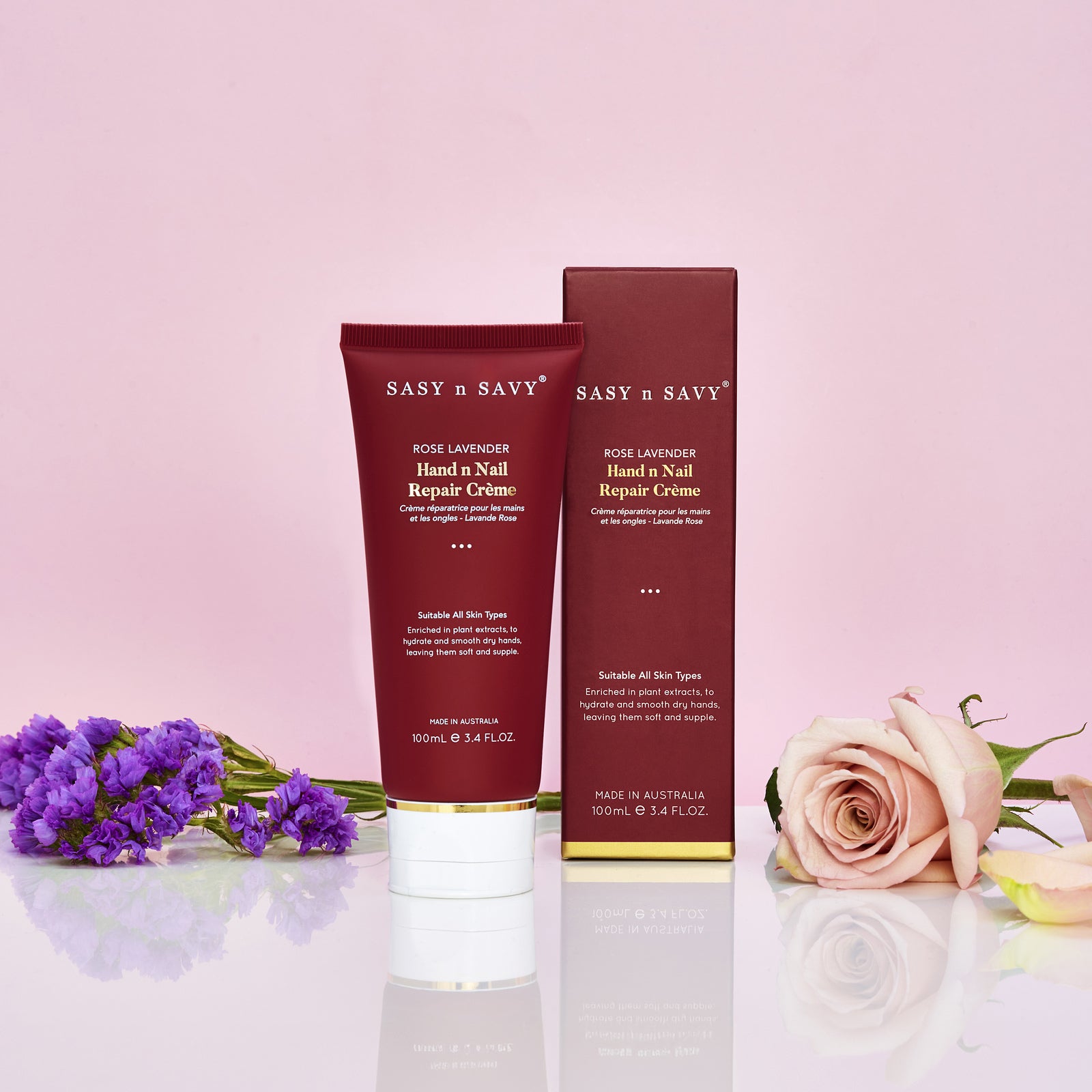 Rose Lavender Hand n Nail Repair Crème