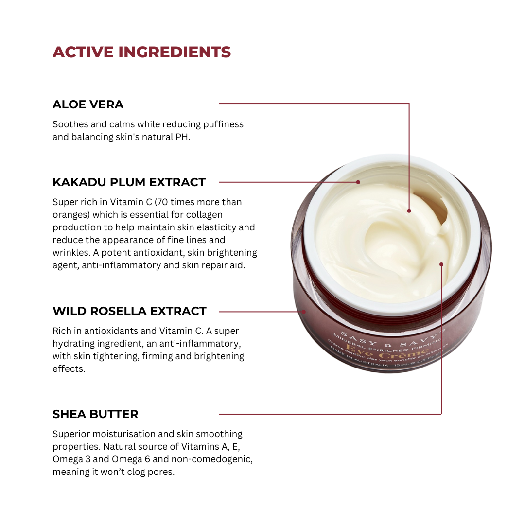 Mineral Enriched Firming Eye Crème