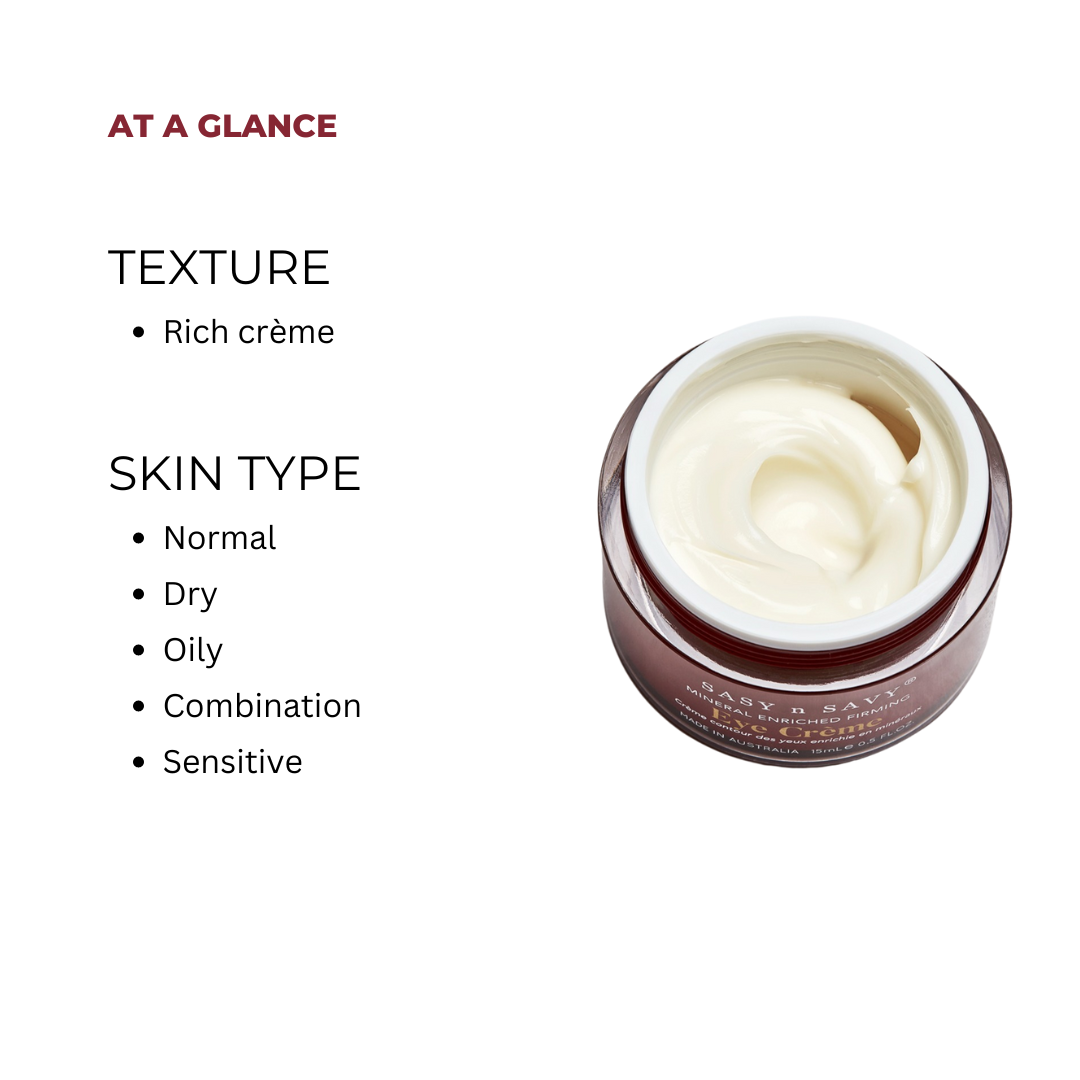 Mineral Enriched Firming Eye Crème