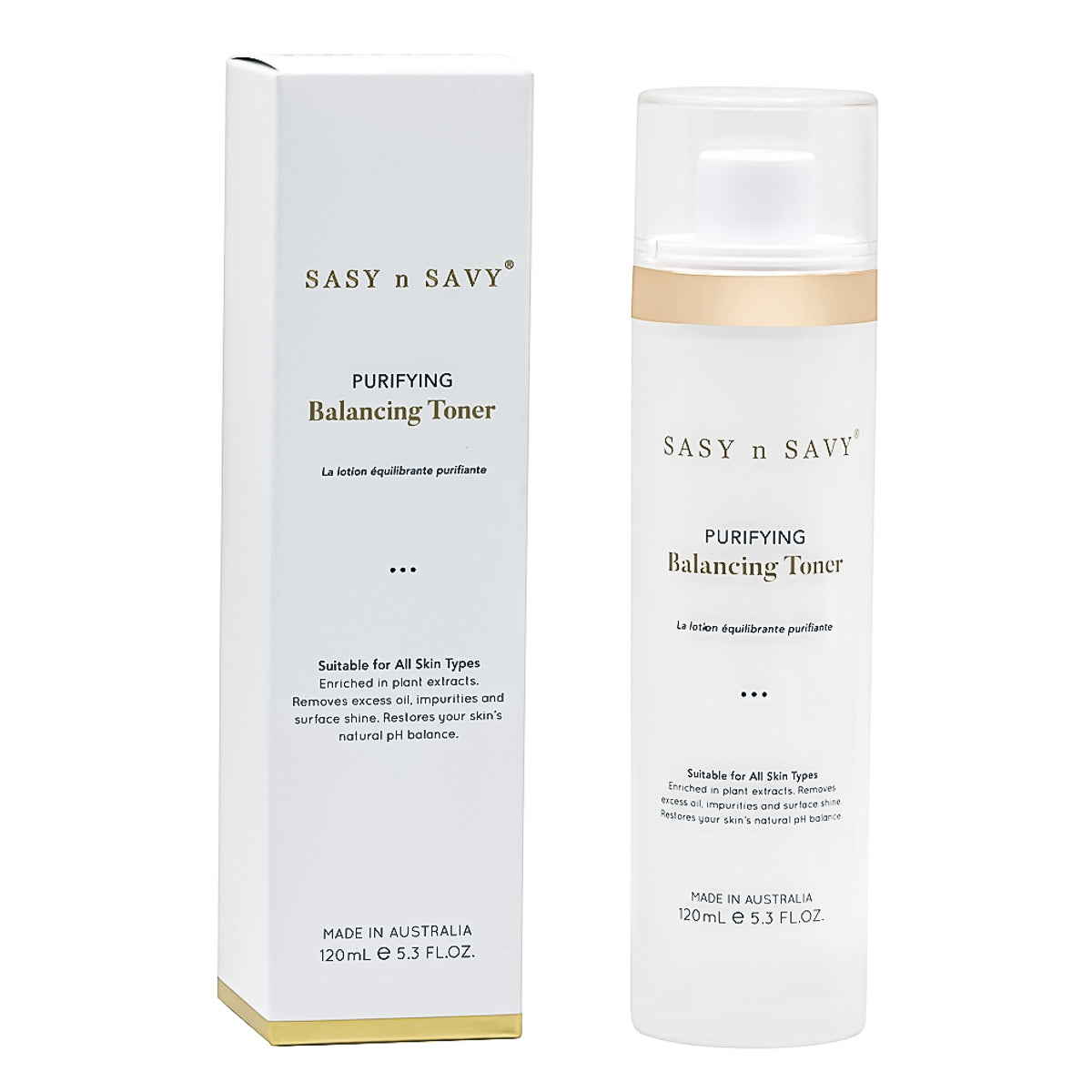 SASY n SAVY Purifying Balancing Facial Toner 120mL