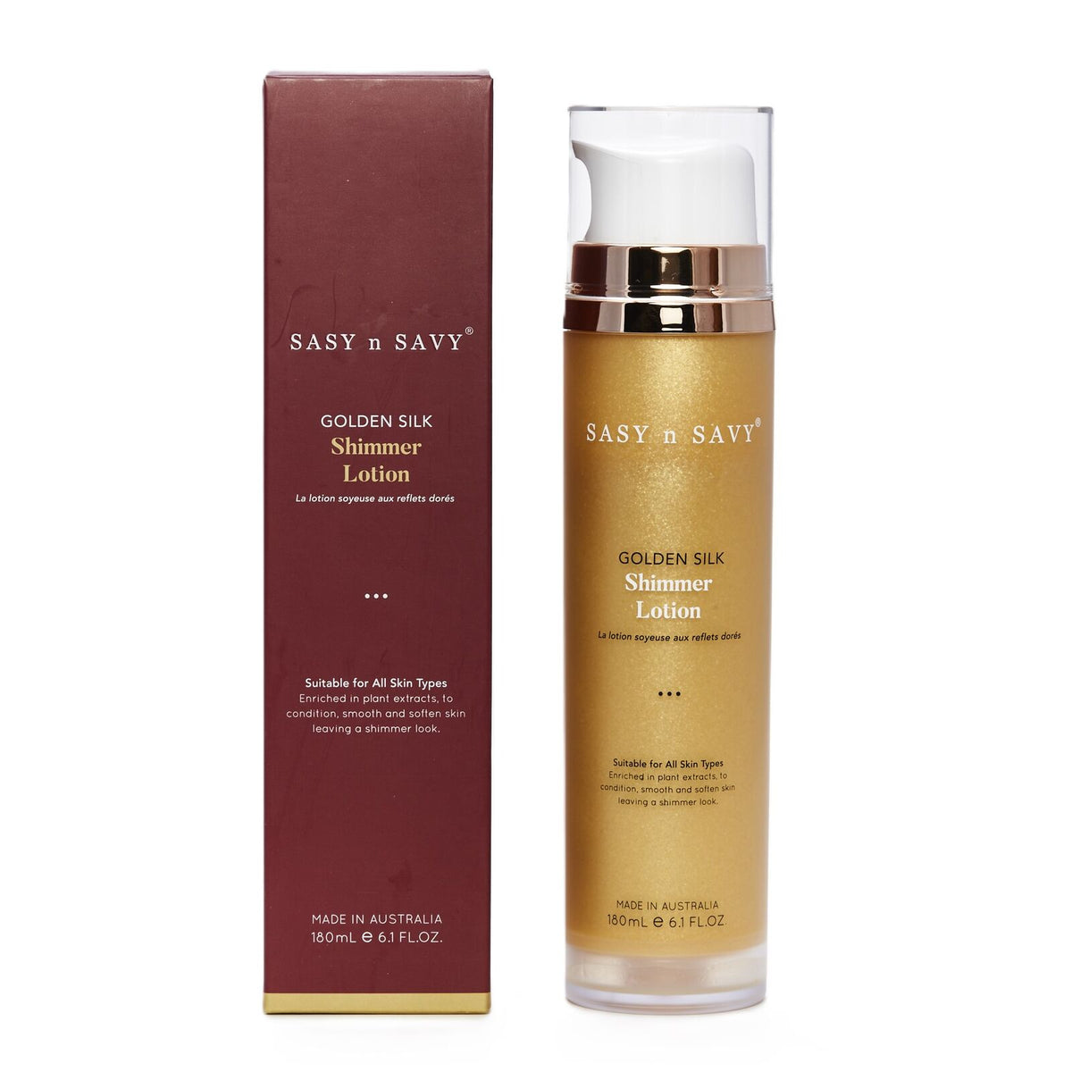 Golden Silk Shimmer Lotion 180mL