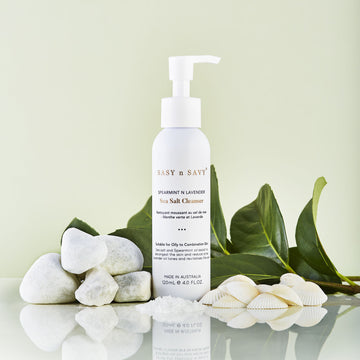 SASY n SAVY Spearmint n Lavender Sea Salt Foaming Cleanser 120mL