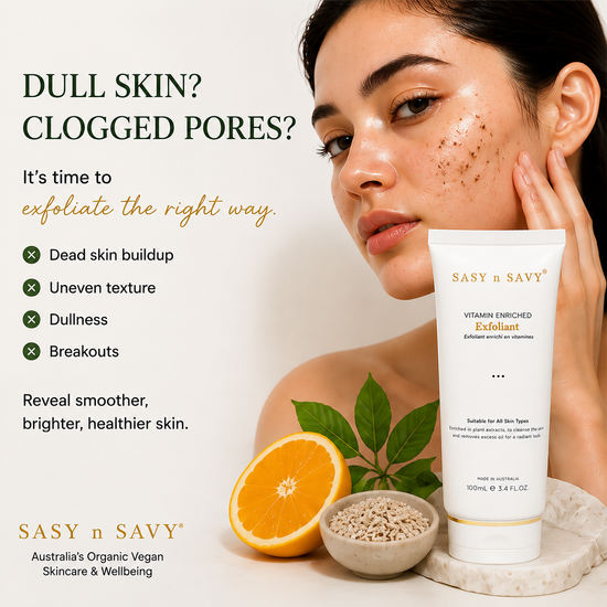 SASY n SAVY Vitamin Enriched Facial Exfoliant 100mL