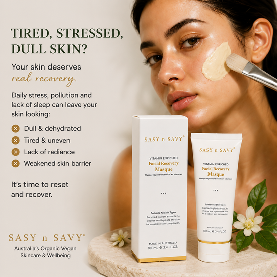 SASY n SAVY Vitamin Enriched Facial Recovery Masque 100mL