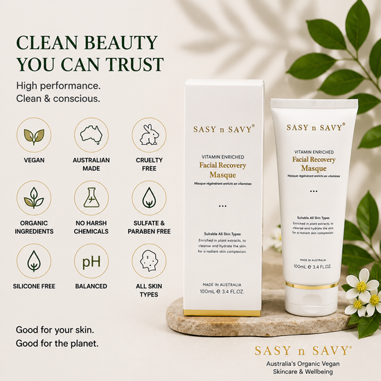 SASY n SAVY Vitamin Enriched Facial Recovery Masque 100mL