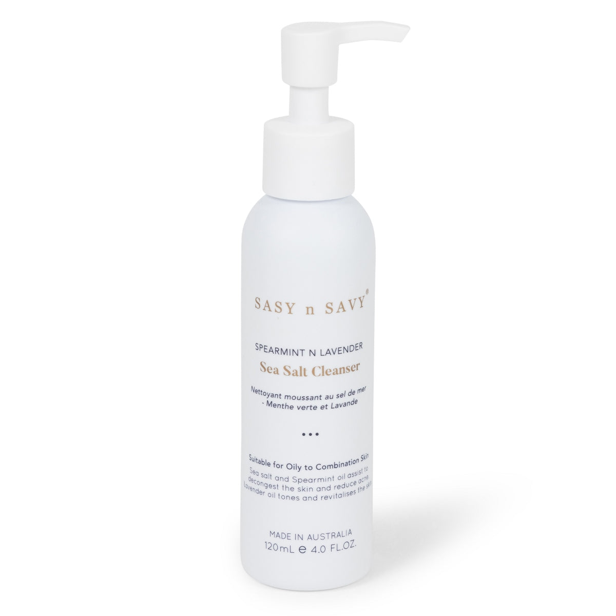 Spearmint n Lavender Sea Salt Foaming Cleanser